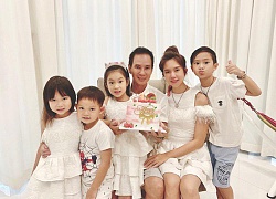 Công chúa nhà Lý Hải - Minh Hà diện váy đôi với mẹ mừng sinh nhật 7 tuổi