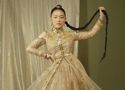 Mẫu nhí Suri Phương Anh diện trang phục Ấn Độ