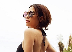 Minh Hằng, Hoàng Thùy Linh mặc đồ bơi một mảnh khoe dáng đẹp