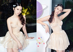 Thúy Ngân mặc gợi cảm "nghẹt thở" đi sự kiện khiến người xem nóng mặt