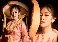 Á hậu Tường San khoe sắc ngọt ngào trên sân khấu trong thiết kế của mẹ