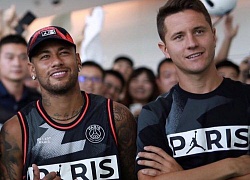 Bà xã cấm Herrera đi toilet trong tiệc của Neymar