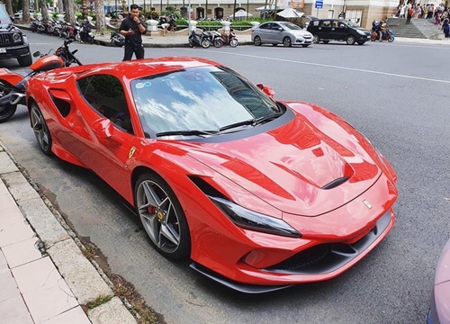 Cận cảnh Ferrari F8 Tributo duy nhất lăn bánh tại Việt Nam