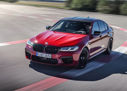 BMW M5 2021 ra mắt với khối động cơ V8 tăng áp kép mạnh 616 mã lực