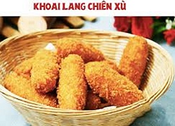 Chinh phục cách làm khoai lang chiên xù nuông chiều cái miệng thèm ăn