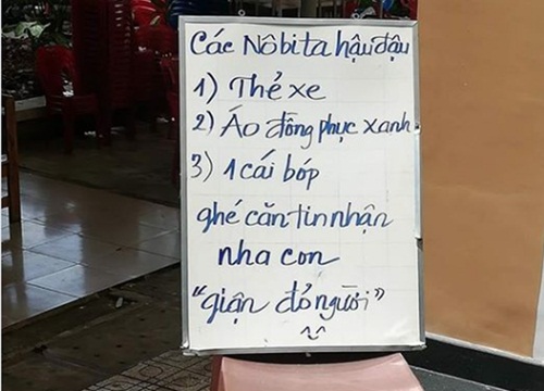 Cô căn tin 'giận đỏ người' vì học trò hậu đậu