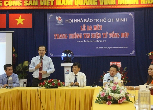 Hội Nhà báo TP.HCM ra mắt trang thông tin điện tử tổng hợp