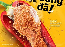 McDonald's ra mắt món mới Gà cay giòn da thấm thịt hương vị độc đáo