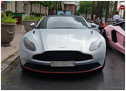 Ngắm Aston Martin DB11 màu xám Skyfall Silver độc nhất Việt Nam