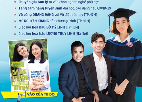 Sáng mai (21-6), Ngày hội tư vấn tuyển sinh đại học, cao đẳng 2020 tại Hà Nội, TP.HCM