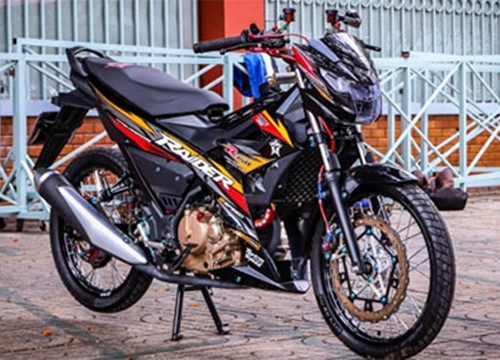 Suzuki Raider giá mềm, lột xác với vẻ ngoài siêu chất, ăn đứt cả Yamaha Exciter 150, Honda Winner X