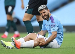 Aguero đứng trước nguy cơ nghỉ hết mùa vì chấn thương đầu gối