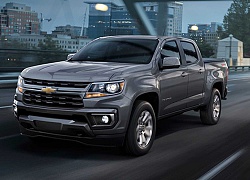 Chevrolet Colorado 2021 lộ ảnh chính thức cấu hình tiêu chuẩn