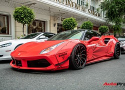 Ferrari 488 GTB độ Liberty Walk độc nhất Việt Nam thay đổi diện mạo với chi tiết khác lạ nhưng ít người nhận ra