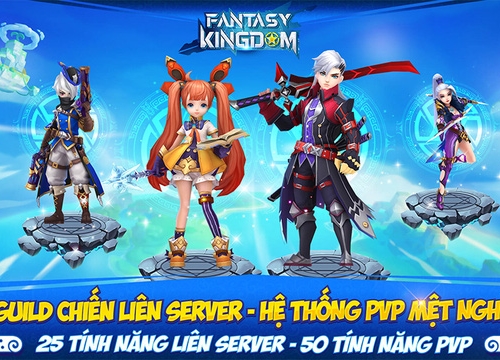 Game nhập vai Fantasy KingDom M - Thánh Địa Huyền Bí đến tay game thủ Việt