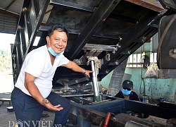 Kiên Giang: Ông trưởng ấp đam mê sáng chế máy nông nghiệp phục vụ nông dân