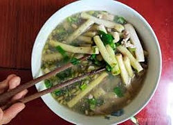 Mát lành canh môn rau ngổ