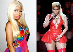 Rapper Nicki Minaj cột tóc 2 bên, khoe vòng 1 như "hai quả bóng" ở tuổi 37