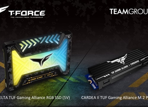 TeamGroup kết hợp cùng Asus TUF Gaming Alliance ra mắt ổ cứng RGB