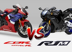 Thư hùng 2020 Honda CBR1000RR-R SP và Yamaha YZF-R1M: Long trời lở đất