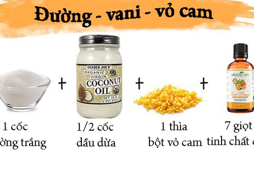 3 công thức tẩy da chết toàn thân