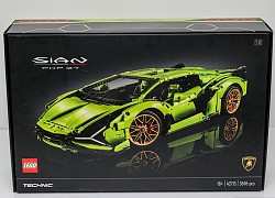 Đập hộp Lamborghini Sian phiên bản lego trị giá 374 USD