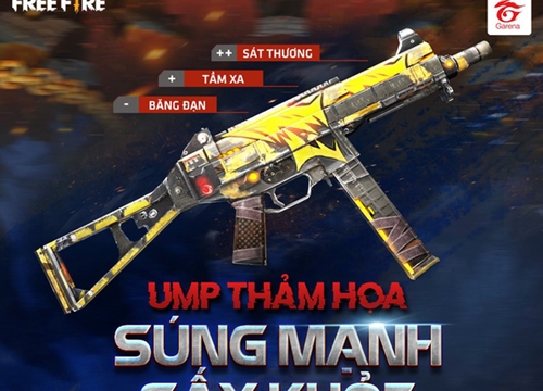 Free Fire: Game thủ Việt nhận miễn phí súng xịn "UMP Thảm Họa" nhờ khả năng like, share điên đảo!