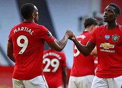 Pogba lột xác, Martial lập hat-trick, Man United đè bẹp "vua lì đòn" Premier League