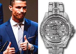 Ronaldo đeo chiếc Rolex hiếm và đắt nhất thế giới