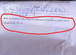 Thấy con bị trừ điểm vì làm bài sai, mẹ chụp ảnh bài toán lên mạng hỏi ý kiến vô tình tạo ra cuộc tranh cãi nảy lửa
