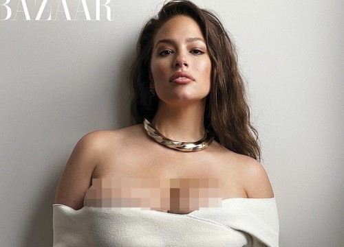 Người mẫu béo Ashley Graham nóng bỏng sau sinh