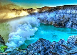 1001 thắc mắc: Hồ Kawah Ijen kinh dị thế nào, sao được mệnh danh cốc axit khổng lồ