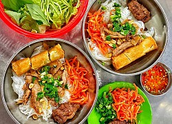 5 hàng bún thịt nướng hấp dẫn thực khách Sài thành