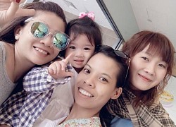 Bé Lavie - con gái Mai Phương đã về ở cùng với bố mẹ Phùng Ngọc Huy