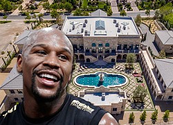 Floyd Mayweather khiến các fan trầm trồ với màn khoe dinh thự trị giá 550 tỷ: Siêu xe chất đầy garage, tủ đồ hiệu to bằng cả cái nhà