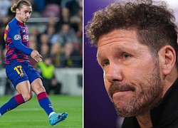 HLV Diego Simeone nghẹn lời trước tình cảnh của Antoine Griezmann ở Barcelona