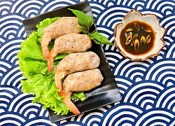 Chả cuộn tôm hấp