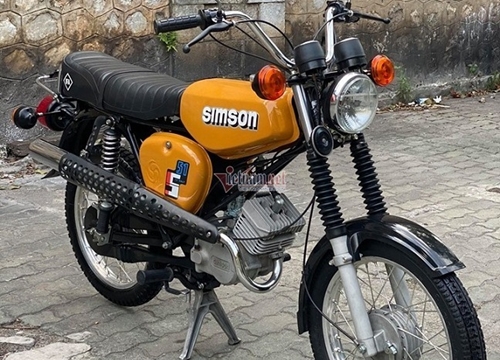 Xe máy Simson "huyền thoại" 31 năm tuổi giá 150 triệu đồng