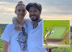 Hé lộ nguyên nhân David Beckham quyết định dẹp sân tennis trị giá 900 triệu từng xây để phục vụ cho cậu hai Romeo