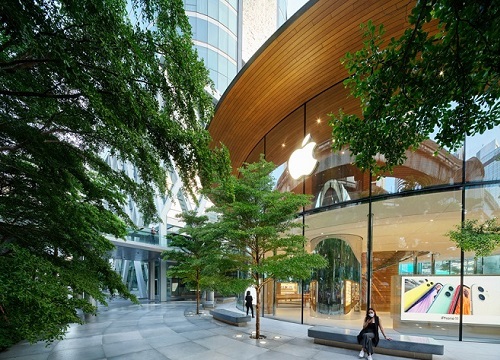 Hình ảnh Apple Store mới ở Bangkok với kiến trúc ấn tượng