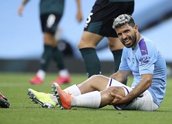 Man City mất Aguero trong cuộc đối đầu Real Madrid