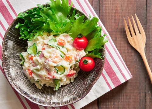 Salad khoai tây kiểu Nhật, món ngon thanh mát