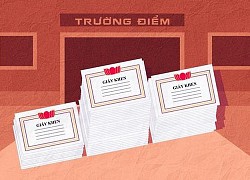 Sắp hết tình trạng 'mưa giấy khen' cuối năm học?