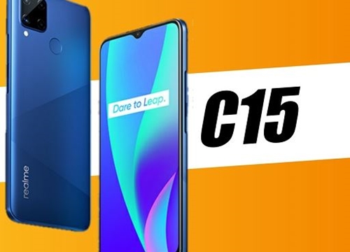 Trình làng Realme C15 pin "trâu", giá không thể bèo hơn