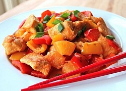 Cuối tuần vào bếp làm món gà xào chua ngọt