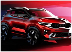 Kia Sonet 2021 lộ diện nội thất đầy công nghệ