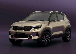 Lộ thiết kế Kia Sonet 2021 - đàn em Kia Seltos