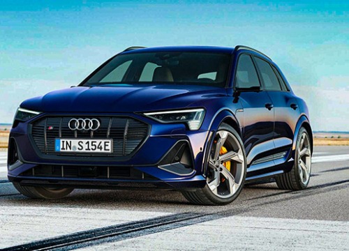 Audi trình làng thêm mẫu xe E-Tron S và biến thể Sportback sử dụng động cơ điện.