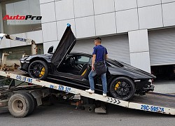 Lamborghini Aventador S thứ 3 về Việt Nam: Màu sơn và bộ vành hàng độc, cản sau được tháo tung gây chú ý hơn