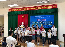 Nhiều thí sinh nhí tham gia hội thi tin học trẻ